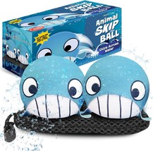 The Ultimate Skip Ball Water Bouncing Ball 2 Pack Create Lasting Memorie... - £27.55 GBP