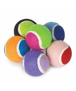 Zanies Dog Tennis Balls 6 Pack Mini Brightly Assorted Colored Puppy Toys... - $19.31 CAD