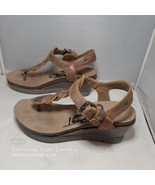 OTBT Graceville  Sandals Womens Size 6 Slide Wedge  Leather Shoes Summer... - £51.03 GBP