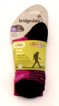 Bridgedale Berry Wool Fusion Trail Socks Women&#39;s 8 1/2-10 New in Package - £31.27 GBP