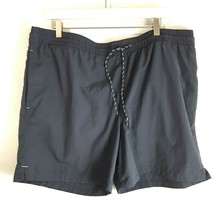 Goodfellow &amp; Co Men&#39;s Swim Suit 6&quot; Lined Swim Shorts -Gray Blue NWT SZ XL, XXL - £17.20 GBP
