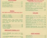 Ameci Pizza &amp; Pasta Menu Hollister Ave Goleta California  - $17.82