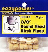 Eazypower 30018 3/8&quot; Round Head Plugs (20 Piece) - $311.54 MXN