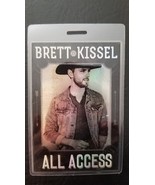 BRETT KISSEL - ORIGINAL 2015 TOUR ALL ACCESS LAMINATE BACKSTAGE PASS - $47.95 CAD