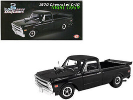 1970 Chevrolet C-10 Pickup Truck Black Night Train Limited Ed. to 540 Pcs Worldw - £121.44 GBP