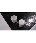 2 White 5/8 Sissybar End Caps for Murray Eliminator Mark II Muscle Bike ... - $9.95