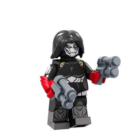 Domino (Poison) Minifigure fast and tracking shipping - £13.62 GBP