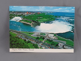Vintage Postcard - Niagra Falls Ontario Aerial Photo - Dexter Press - $15.00