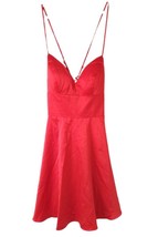 B. Darlin Silk Red Cocktail Party Mini Dress backless - Women&#39;s Size 3/4 XS - £119.75 GBP