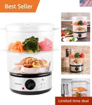 Effortless Cooking with 400W Electric Food Steamer - Ideal for Healthy M... - $39.00