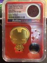 chibi Marvel Series 2023 Glit Niue S$2 Iron Man NGCX 10 UN - Fill Series 2 - €447,01 EUR