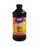 NOW Foods L-Carnitine Liquid, Parmaceutical Grade L-Carnitine Tropical P... - $28.39 CAD