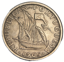 Portugal 2 1/2 Escudos, 1965 Gem Unc~~Free Shipping #A119 - £5.24 GBP