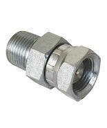 Apache 39004350 1/2&quot; Male Pipe x 3/8&quot; Female Pipe Swivel Hydraulic Adapt... - $28.80 CAD