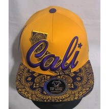 Sunshine State Staple: Yellow CALI Flat Bill Snapback (New with Tags) - $45.90