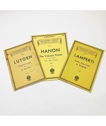 Schirmer&#39;s Library of Musical Classics Lot of 3 Sheet Music Books Lutgen... - $14.84