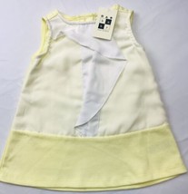 Baby Max Stidio Yellow Dress Sz 12 Mos NWT White Summer Sun Nice! - $34.41