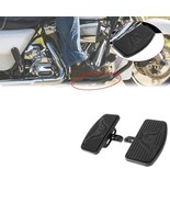 Black Motorcycle Adjustable Floorboard Front Footboards Driver Footrest ... - $2,654.87 MXN