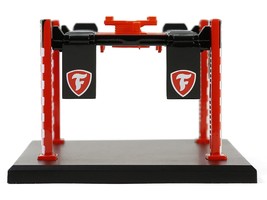 Adjustable Four-Post Lift &quot;Firestone&quot; Red and White &quot;Four-Post Lifts&quot; Se... - $34.99
