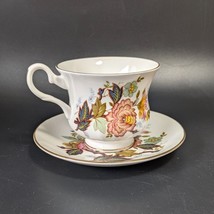 Royal Grafton English Floral Tea Cup &amp; Saucer Set Vintage - £29.88 GBP