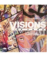 African American Art Calendar Visions Of 1992 Colgate Palmolive Promotio... - €34,31 EUR