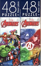 Marvel Avengers - 48 Pieces Jigsaw Puzzle - (Set of 2) - £12.60 GBP