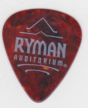 RYMAN AUDITORIUM THEATER NASHVILLE TENNESSEE GUITAR PICK Country Music - £7.86 GBP