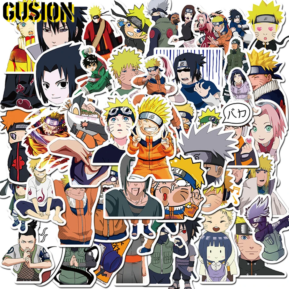 10/30/50pcs/Pack Naruto   Stickers Waterproof Skated Motorcycle Guitar Luggage L - £60.35 GBP