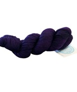 Three Irish Girls Adorn Luxe Yarn 85% Merino 15% Nylon 430 Yards Purple ... - $19.20