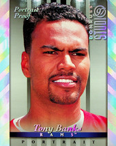 1997 Donruss Studio Silver Portrait Proof Football Card Tony Banks #2 - 8X10 - £11.18 GBP
