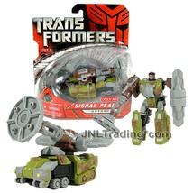 Year 2007 Transformers Movie Target Scout 4&quot; Figure SIGNAL FLARE Half-Track Tank - £31.85 GBP