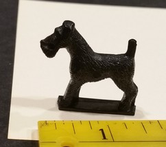Vintage Small Black Wire Haired Terrier Dog Figurine - £3.18 GBP
