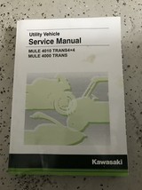 2009 2010 2015 2016 2017 2019 Kawasaki Mule 4010 TRANS 4x4 Service Shop Manual - £140.93 GBP