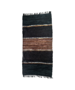 Leather Hearth Rug for Fireplace Fireproof Mat MULTICOLOR LINES - £255.79 GBP