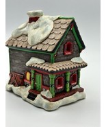 Wee Craft Christmas Village Building Painted 6 Inch in Box Farm House 1570 - €23,80 EUR