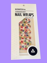 Scratch @Ninanailedit Nail Wraps Real Nail Art FLORAL DESIGN NIP - £11.60 GBP