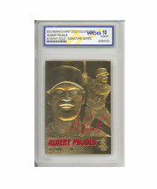 2003 Baseball Albert Pujols St Louis 23K Gold Signature Card Graded 10 - £9.70 GBP