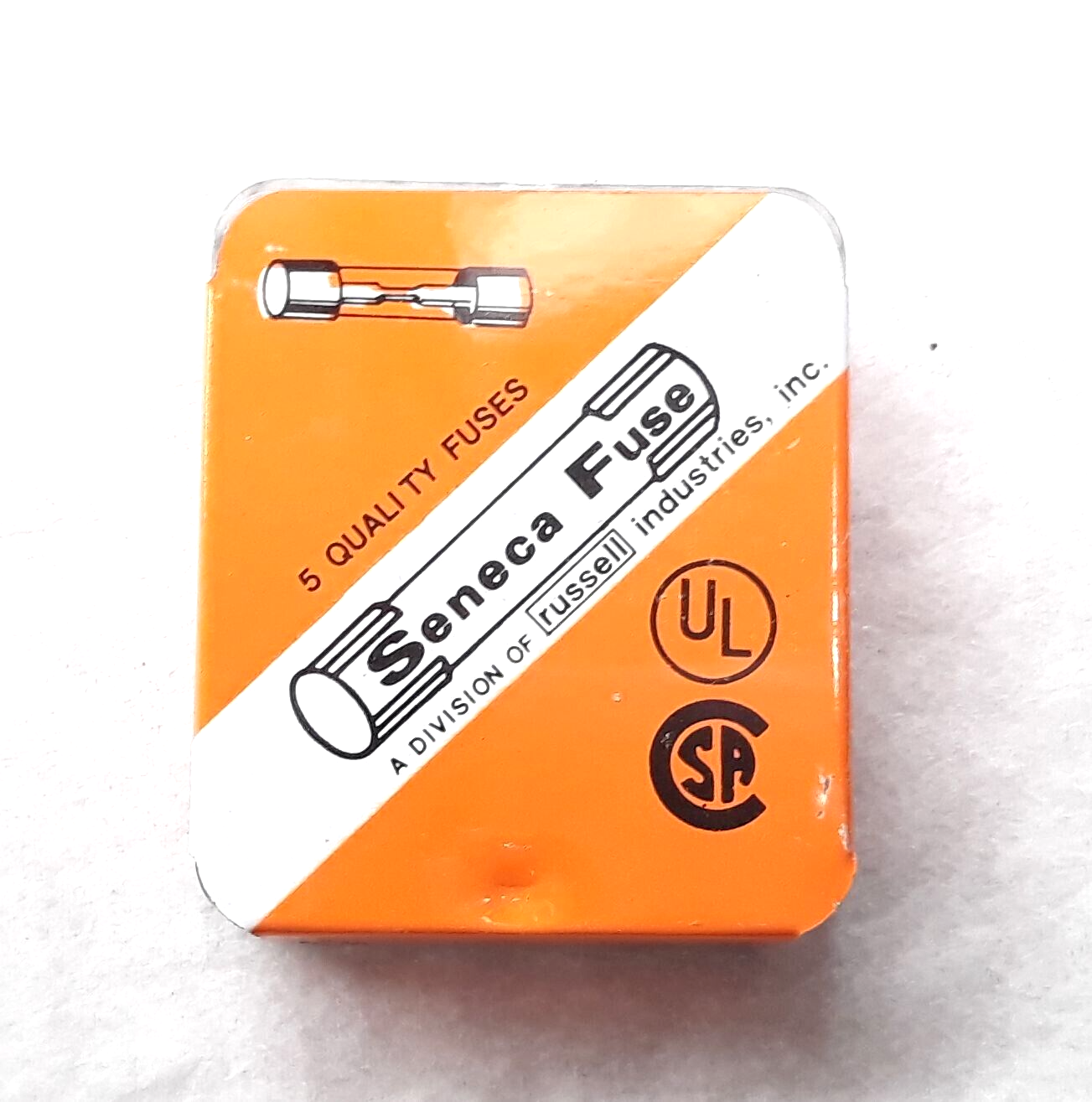 Seneca Fuse 3AG 1/2 1/2Amp 250V Fuses 5 Pack X 2 Total of 10 Fuses - $5.99