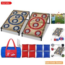 Multi-Hole Scoring Portable Cornhole Game for Endless Fun - Easy Setup &amp;... - $113.80