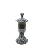 Decorative Finial Home Table Decor Geometric Pattern Vtg. Marked 2005 Meltech - $24.70