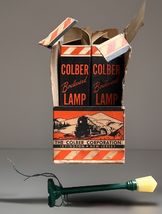 Boxed Colber Boulevard street light set Original box 0-027 Gauge Lamp La... - $23.74