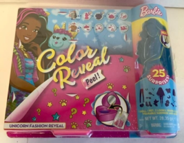 NEW Mattel GXV95 Barbie Color Reveal Unicorn Surprise Fashion Doll accessories - £20.35 GBP