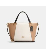 NWT Coach Kacey Satchel In Colorblock/Blocked Signature Canvas - $246.51