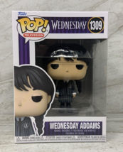 Funko Pop Wednesday Addams Vinyl Figure #1309 Wednesday Netflix w/protector - £10.21 GBP