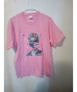 Port&amp;Company Womans Pink Woman Empowerment Shirt Sz M 9051ARE - $12.99