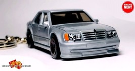 Rare Keychain Silver Mercedes E Class E300/420/500 Amg Custom Ltd Great Gift - $38.98