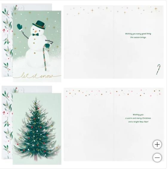 Hallmark Greeting Cards Envelopes Joyful Christmas Holiday 40-Count Self-Sealing Item image 5