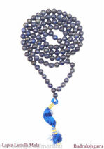 Lapiz Lazuli Necklace / Mala - 108 Perline - $2,296.79 MXN
