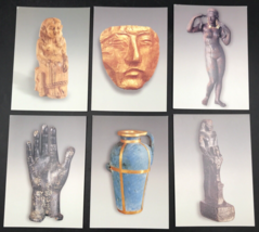 6 Diff National Museum of Beirut Lebanon Postcard Lot Statues Hathor Eux... - $12.19