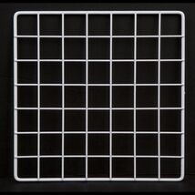 Mini 14 x 14&quot; White Wire Grid Storage Cube Closet Garage Organizer Panel... - $9.37